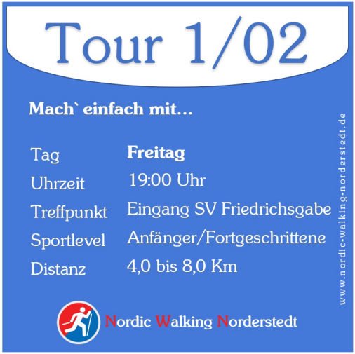 Nordic Walking Norderstedt Tour 102