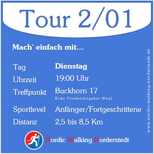 Nordic Walking Norderstedt Tour 201