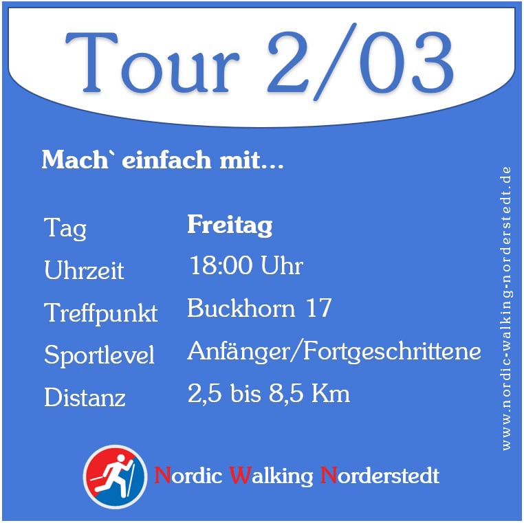 Nordic Walking Norderstedt Tour 202