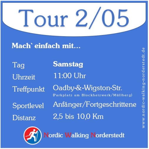 Nordic Walking Norderstedt Tour 205
