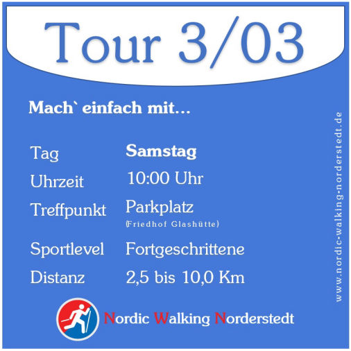 Nordic Walking Norderstedt Tour 303
