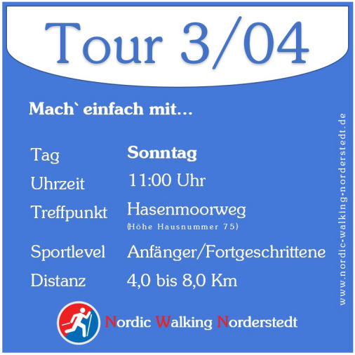 Nordic Walking Norderstedt Tour 304