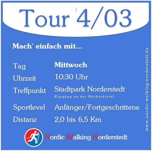 Nordic Walking Norderstedt Tour 403