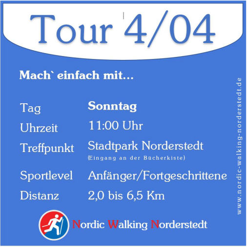 Nordic Walking Norderstedt Tour 404